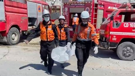 Tragedy for doctor as nine of her ten children are killed in Israeli airstrike in Gaza, hospital says