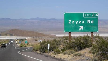 Au bout de la route Zzyzx, la plus mystérieuse de Californie