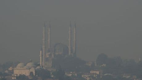 Dumanlar Bulgaristan'dan Edirne'ye ulaştı!