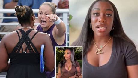 OnlyFans tennis star Sachia Vickery slams Jelena Ostapenko over US Open racism storm... and claims she would have responded with 'ghetto' violence