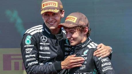 Kimi Antonelli sul podio in F1 con la Mercedes, un italiano dopo oltre 15 anni. Il GP del Canada a Russell, opaca la Ferrari