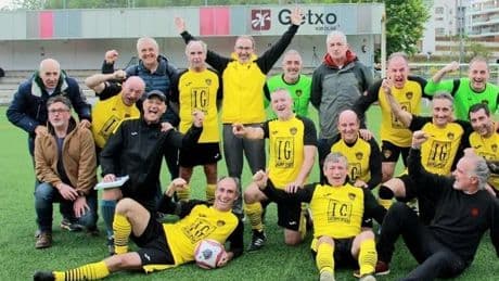 Quiénes son los vizcaínos que han ganado el campeonato de 'fútbol andando'
