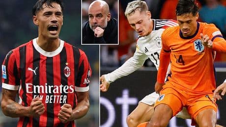 Man City hold further talks over Tijjani Reijnders as they eye £55m deal for AC Milan and Netherlands midfielder