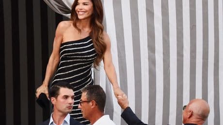Lauren Sánchez wore a classic, modest gown to marry Jeff Bezos
