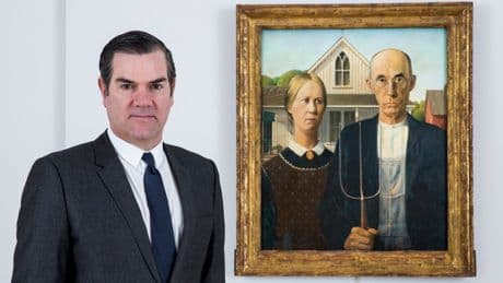 Art Institute of Chicago president accused of stripping off during United Airlines flight