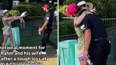Jon Rahm's wife reacts to LIV Golf star losing £1m in just minutes