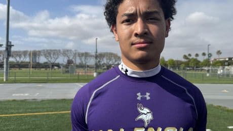 Running back Brian Bonner of Valencia has speed, and moves, to burn