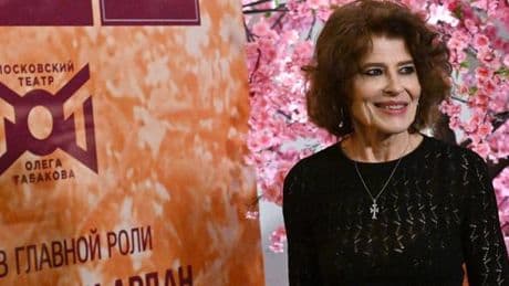 Fanny Ardant vient d’achever une discrète tournée à Moscou