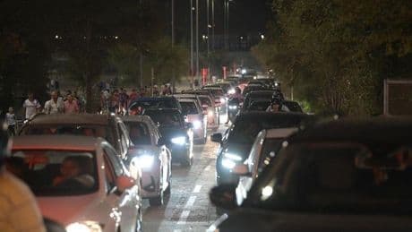 Así ha sido el estreno en liga del Ibercaja Estadio: aprueba en logística, suspende en lo demás y se repiten los atascos