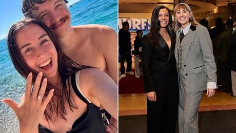 Double delight for Matildas fans as two of the team's stars drop huge news about their love lives