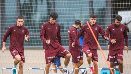 Trabzonspor’da Samsunspor mesaisi başladı!