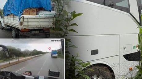 Samsun'da iki kişinin öldüğü kazanın görüntüleri ortaya çıktı