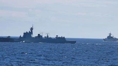 Ortak filo oluşturuldu! Rus ve Çin savaş gemileri devriyeye başladı!