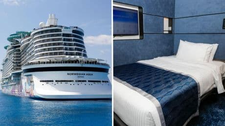 Norwegian is vying for solo travelers with these tiny $1,880 single-person cabins on its latest giant cruise ship