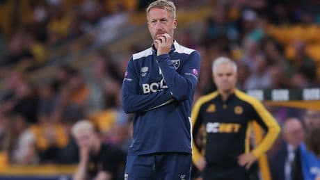 Wolves 3 West Ham 2: Graham Potter under immense pressure as Hammers crash out of Carabao Cup with 115 seconds of chaos