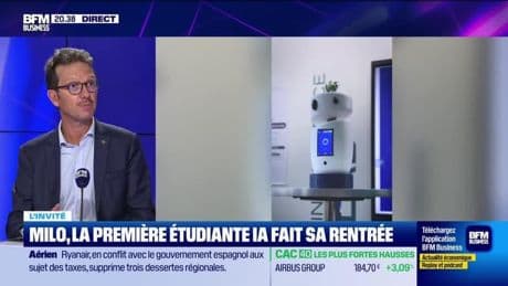 François Stephan (ECE) : Milo, la première étudiante IA fait son entrée - 03/09