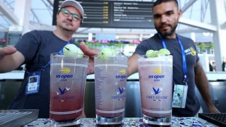 La vraie star de l’US Open est un cocktail aux billes de melon