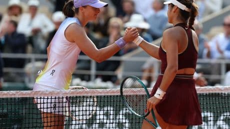 ‘That was cold’ – Emma Raducanu in ‘dismissive’ moment with Iga Swiatek after being dumped out of French Open