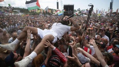 Glastonbury Festival: Polizei leitet nach antiisraelischen Parolen Untersuchung ein
