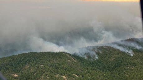 No reports of structures lost in Wesley Ridge fire but no timeline for people to return home