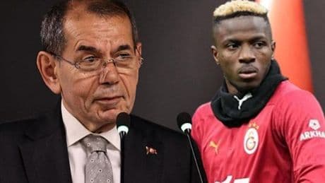 Galatasaray Başkanı Dursun Özbek'ten Victor Osimhen açıklaması: 'Görüşüyoruz!'