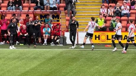 Rhys McCabe's Airdrie exit a 'shock to the system', says Taylor-Sinclair as he praises player response in Queen's Park draw