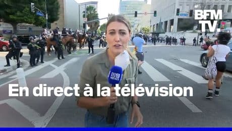 Los Angeles: une journaliste touchée par un tir de LBD lors des manifestations contre la politique migratoire de Donald Trump