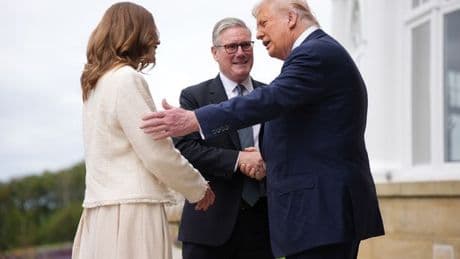 Donald Trump in Scotland LIVE as US President meets Keir Starmer at Turnberry
