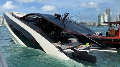 32 people rescued from yacht that began sinking off Miami Beach