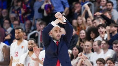 Spanoulis se queja del arbitraje en la victoria del Barça: "Fue salvaje"