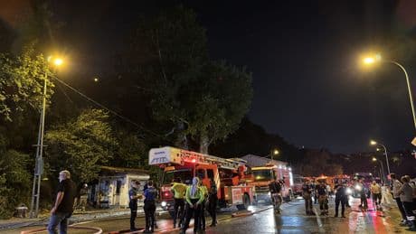Beykoz'daki yangın işaret fişeğinden çıkmış... "Eğlenmek için attım"