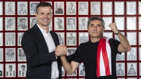Valverde califica de “fácil” su renovación por el Athletic