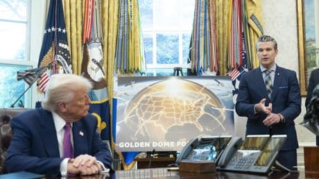 Trump cifra en 175.000 millones el coste de la "Cúpula Dorada", un escudo antimisiles