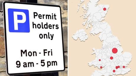 Mapped: Where UK councils have collected £360 million from parking permits over five years