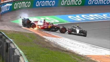 F1, giornata orribile per le Ferrari: Hamilton out, Antonelli elimina Leclerc