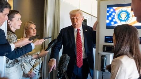 Trump says 'there's something wrong' with top Democrat he's known 'a long time'