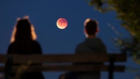 Totale Mondfinsternis: Die schönsten Fotos des Himmelsereignisses