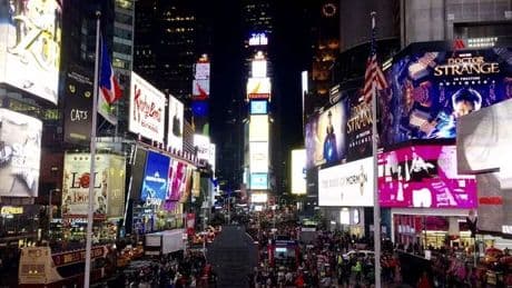 New York Times Square shooting as bodies 'strewn across ground'