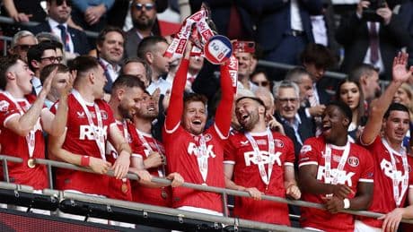 Charlton seal Championship return with Wembley win over Leyton Orient