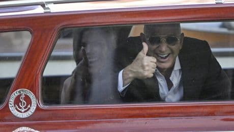 Don’t be angry about Jeff Bezos’s wedding – we all indulge our friends on their big day