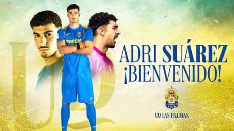 Adrián Suárez vuelve a casa y firma con la UD Las Palmas
