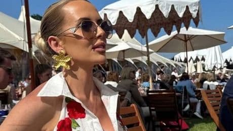 Love Island star Faye Winter’s floral midi dress is on our Wimbledon outfit wishlist – and is £125 off