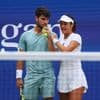 Doek valt meteen voor Carlos Alcaraz bij nieuwe opzet gemengd dubbel op US Open