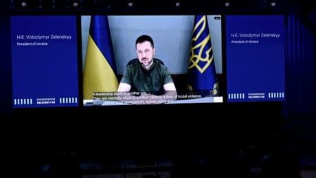 En direct, guerre en Ukraine : Volodymyr Zelensky appelle à un « changement de régime » en Russie