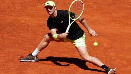El 'lucky loser' De Jong sorprende a Davidovich en el debut de Roma