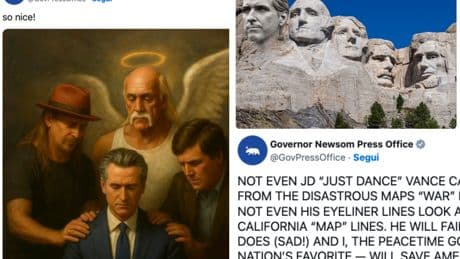 Guerra dei meme negli Usa: così il dem Gavin Newsom usa il linguaggio MAGA contro Trump