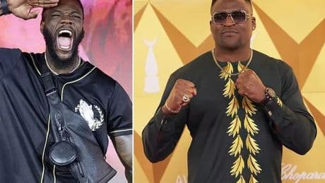 Francis Ngannou provides update on Deontay Wilder fight and MMA return