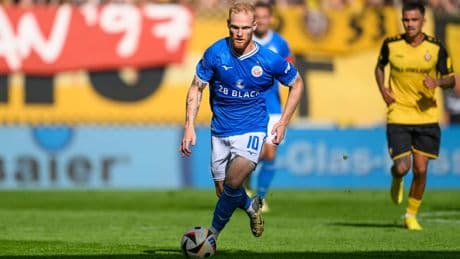 3. Fußball-Liga: Rostock erledigt Pflichtaufgabe: 2:0 in Unterhaching