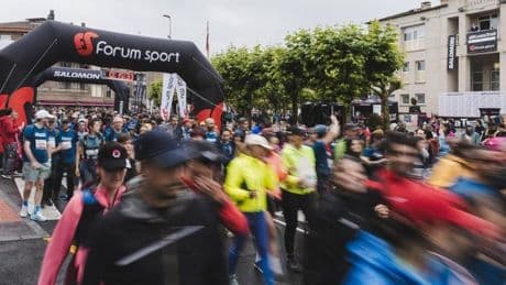 Más de 3.500 personas desafían a la lluvia en la Kosta Trail en Sopela