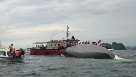 Ausflugsboot kentert in Halong-Bucht: Tote und Vermisste